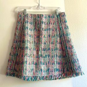 Skirt Chloè multiple colors, turquoise accent